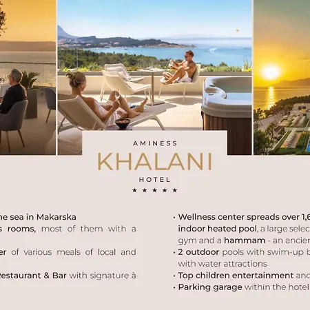 Aminess Laurel Khalani Hotel マカルスカ